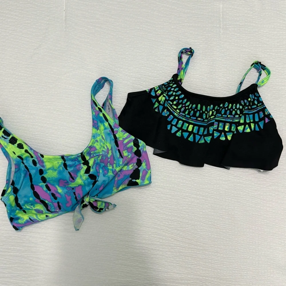 Girls Bathing Suit Top Bundle